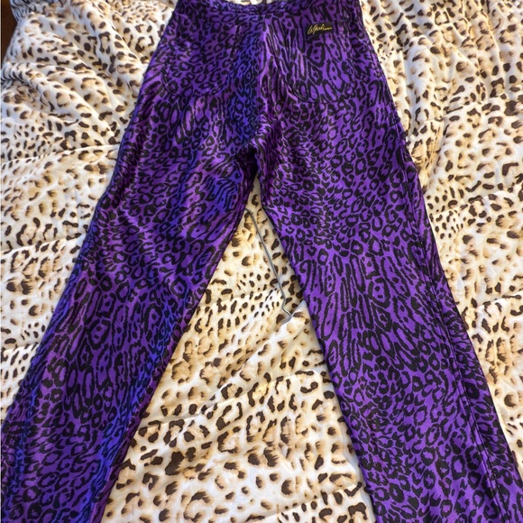 Vintage Le Gambi Purple Leopard Disco Pants!
SUPER rare! - Picture 2 of 3